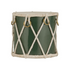 Decorative Green Drum - Large